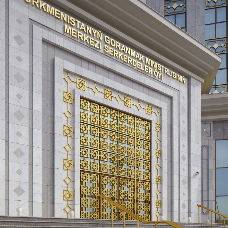 Illustration for article titled Turkmenistan's Astonishing Attempt To Build A City Of The Future